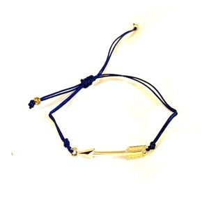 Fashion Jewelry Gold Arrow Drawstring Bracelet